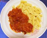 チキントマト煮〜パスタと合わせランチにも作り方11写真
