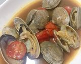 簡単アサリとミニトマトのスープのカレー作り方3写真