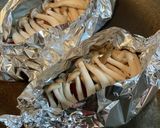 チーズがいい仕事してます！鮭のホイル焼き作り方2写真