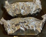 チーズがいい仕事してます！鮭のホイル焼き作り方4写真