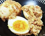 漬けダレも食べ切る!ゆで卵のネギ味噌漬け作り方6写真
