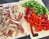 豚肉とじゃがいもの青椒肉絲風作り方2写真