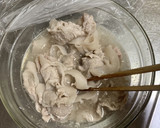 レンジで簡単美味しい豚冷しゃぶのネギだれ作り方5写真