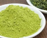 黒豆甘納豆と粉末茶の米粉蒸しパン作り方2写真