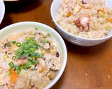 タコとそら豆の炊き込みご飯作り方5写真