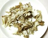 舞茸で柔らか、鶏むね肉のとり天作り方1写真