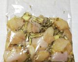 舞茸で柔らか、鶏むね肉のとり天作り方3写真