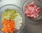 【離乳食中期】関東風肉じゃが作り方1写真