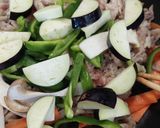 子供も大好き豚肉と野菜の甘酢餡かけ作り方5写真