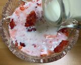 朝のフルーツ　５月　懐かしの苺〜牛乳がけ作り方7写真