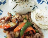 子供も大好き豚肉と野菜の甘酢餡かけ作り方9写真