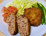 たけのこ入り♪ジューシーメンチカツ作り方11写真