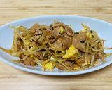 【パパッと簡単！】豚バラもやしの卵炒め作り方6写真
