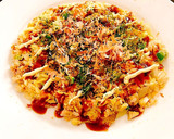 残り野菜とごはんでお好み焼き風作り方4写真