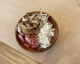 管理栄養士*しいたけのクリーム煮作り方1写真