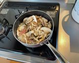 管理栄養士*しいたけのクリーム煮作り方2写真