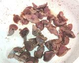 5分砂肝とセロリの焼肉のたれマヨ和え作り方3写真