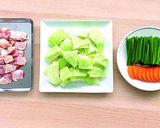 みんな大好き！カレーもつ鍋作り方1写真