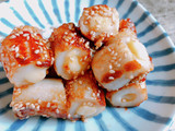 とろーり絶品♡ちくわチーズの甘辛炒め♡