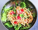 トマトとツナとレタスのサラダスパゲッティ作り方9写真