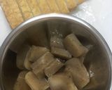 生干し身欠き鰊とフキの煮物(圧力鍋)作り方3写真