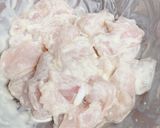 ささみ唐揚げの甘酢あん和え♪作り方1写真