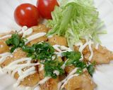 ささみ唐揚げの甘酢あん和え♪作り方6写真