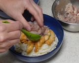 大葉たっぷり梅おろしと冷たいとり天うどん作り方6写真