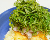 大葉たっぷり梅おろしと冷たいとり天うどん作り方7写真