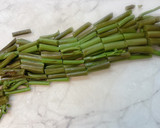 今が旬！わらびとえりんぎの炊き込みご飯♪作り方1写真