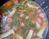 今が旬！わらびとえりんぎの炊き込みご飯♪作り方7写真