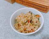 今が旬！わらびとえりんぎの炊き込みご飯♪作り方9写真