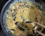 優しい出汁の鶏肉としいたけの卵とじそば作り方7写真