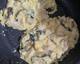 優しい出汁の鶏肉としいたけの卵とじそば作り方8写真