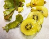 キウイやりんご　果物の皮の食べ方作り方1写真