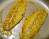簡単！サバのフライパン焼き　塩カレー風味作り方3写真