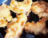 今朝の4w1hサンド「鶏天マヨ」作り方1写真