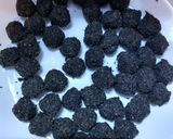 黒芝麻湯圓 (黒胡麻団子の温か甘汁)作り方4写真