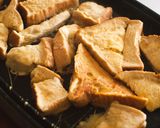ホットプレート食パン一斤フレンチトースト作り方5写真