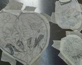 キャラチョコ☆鏡音リン・レン作り方2写真