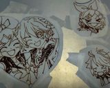 キャラチョコ☆鏡音リン・レン作り方5写真