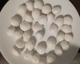 黒芝麻湯圓 (黒胡麻団子の温か甘汁)作り方7写真