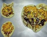 キャラチョコ☆鏡音リン・レン作り方14写真