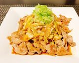 味噌とごま油香る♪豚肉のネギキャベソース作り方7写真