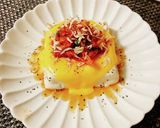 レンジ1分とろりチーズの桜えびキムチ豆腐作り方2写真