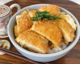 ソフトチキンカツ丼作り方4写真
