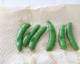 スナップエンドウとささみの塩昆布サラダ作り方5写真
