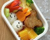 子ども(少食)のお弁当〜(o˘◡˘o)♡作り方1写真