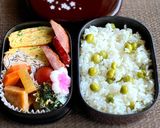 　豆ご飯作り方2写真