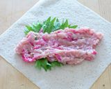 ピリッとさわやか！ひき肉と青じその春巻き作り方5写真
